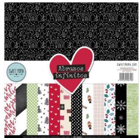 Pack 30x30 1 cara Abrazos infinitos de Sweet Moma