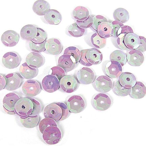 Lentejuelas 7mm aurora boreale lila