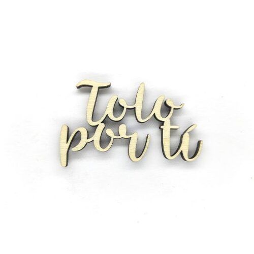 Palabra de madera - Tolo por tí (Gallego)