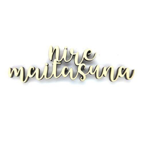 Palabra de madera - Nire maitasuna (Euskera)