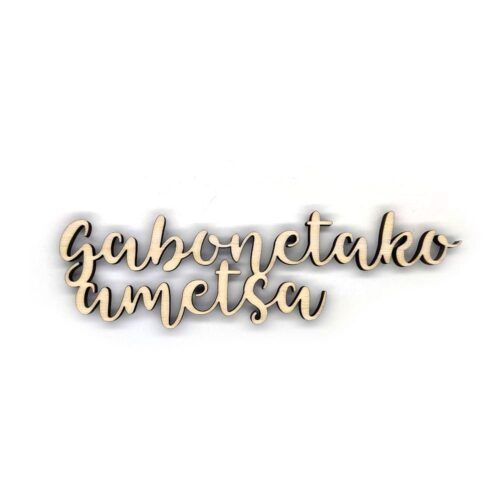 Palabra de madera - Gabonetako ametsa (Euskera)