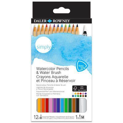 Lápices de colores acuareables Daler Rowney