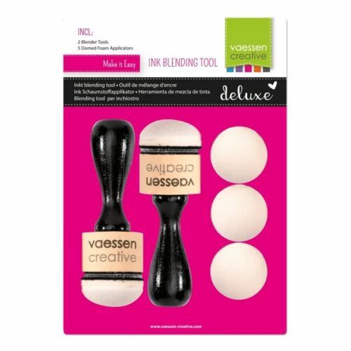Aplicadores de tinta cóncavos De Luxe 2 pcs