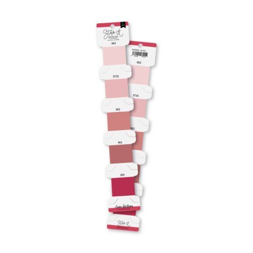 Set hilos de bordar BLUSH de Lora Bailora