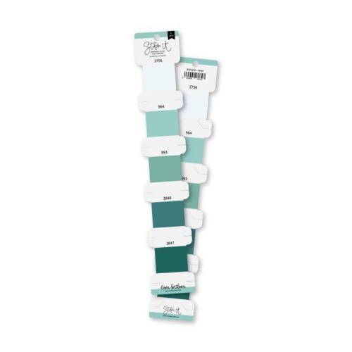 Set hilos de bordar MINT Stitch it de Lora Bailora