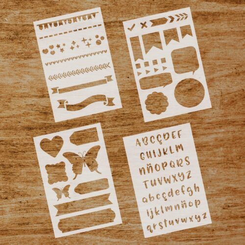 Stencils Bullet Journal