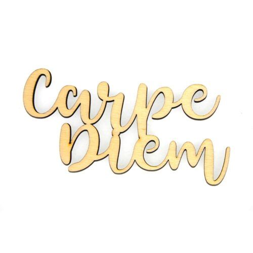 Palabra de madera - Carpe Diem