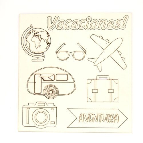Chipboard - Vacaciones (castellano)