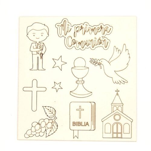 Chipboard - Comunión niño (castellano)