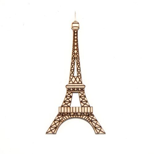 Silueta de madera - Torre Eiffel