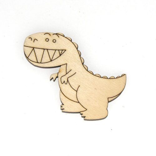 Silueta de madera - Dinosaurio
