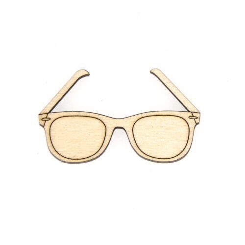 Silueta de madera - Gafas de sol