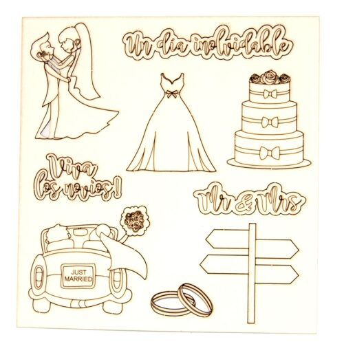 Chipboard - Boda (castellano)