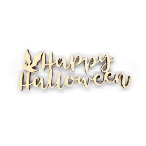 Palabra de madera - Happy Halloween