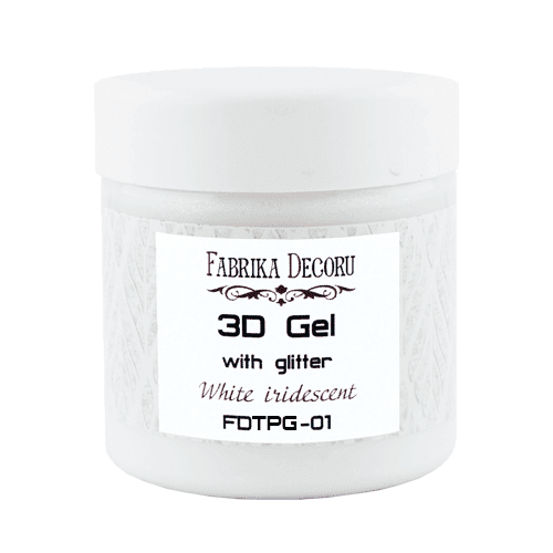 3D Gel with glitter Iridescent de Fabrika Decoru