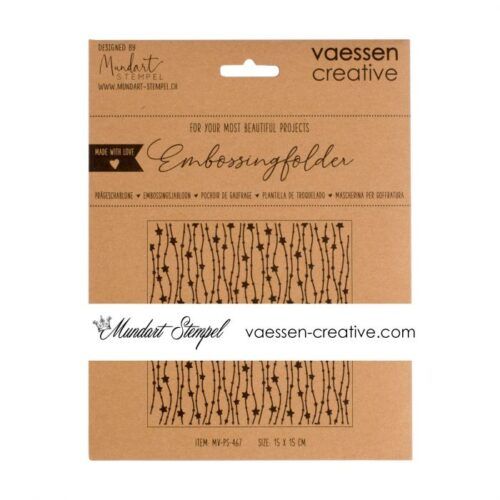 Carpeta de embossing Péndulo de estrella