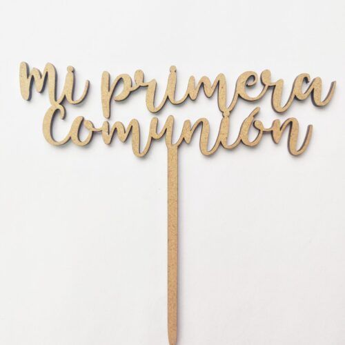 Cake topper Mi Primera Comunión