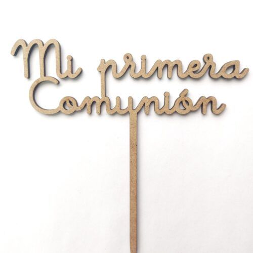 Cake topper Mi Primera Comunión