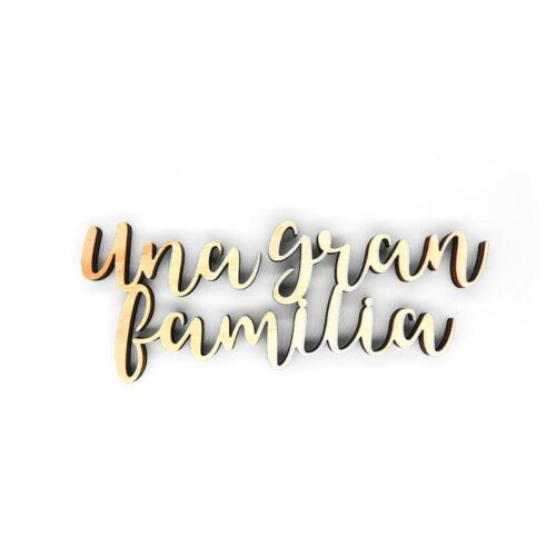 Palabra de madera - Una gran familia