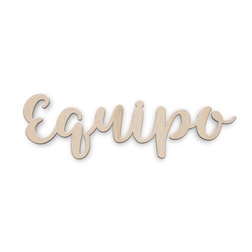 Palabra de madera - Equipo