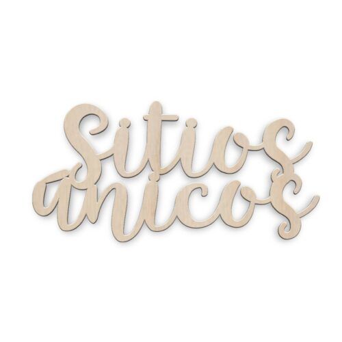 Palabra de madera - Sitios únicos