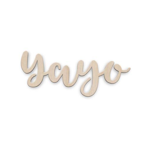 Palabra de madera - Yayo