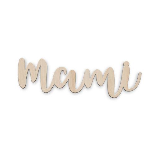 Palabra de madera - Mami