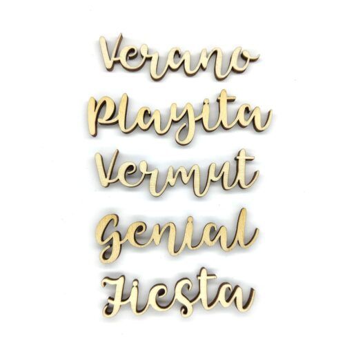 Pack mini palabras Verano
