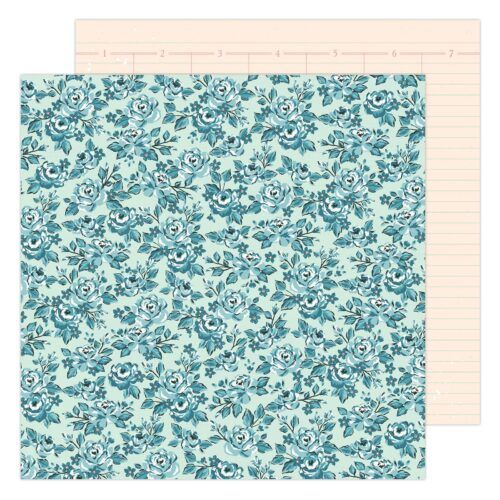 Papel 12x12" Garden Party de Maggie Holmes Blossom In Blue