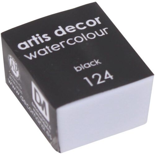 Acuarela 1/2 Godet Artis Decor Black