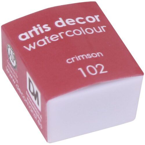 Acuarela 1/2 Godet Artis Decor Crimson
