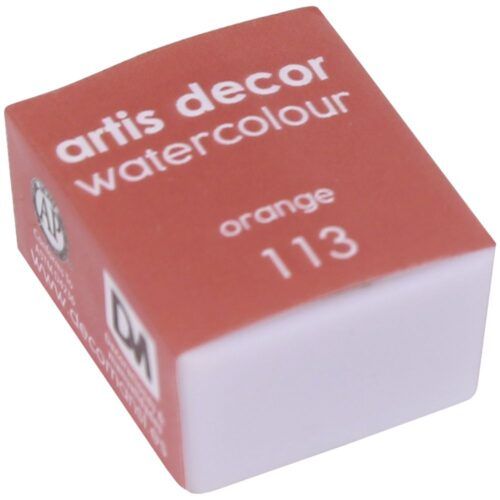 Acuarela 1/2 Godet Artis Decor Orange