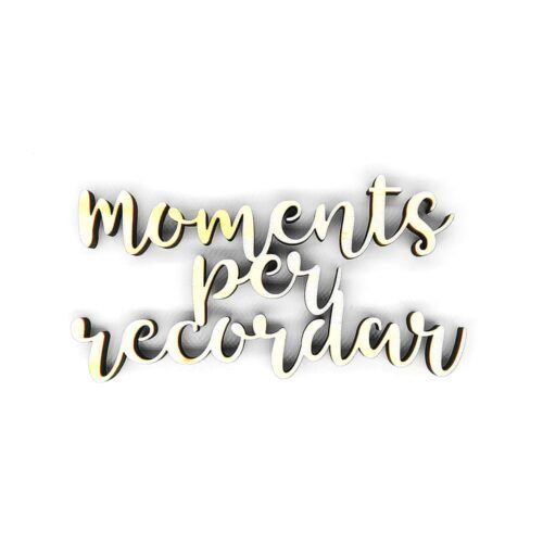 Palabra de madera -Moments per recordar (Catalán)