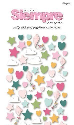 Pegatinas puffy básicas Siempre de Sami Garra