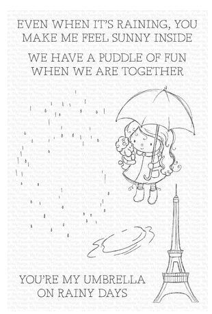 Sello Rainy Day Friends de MFT