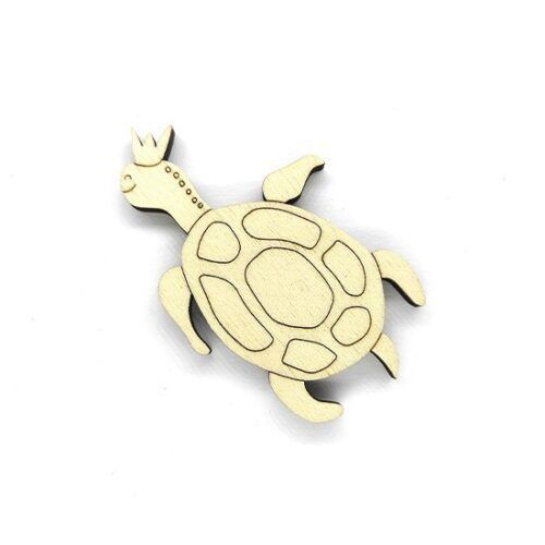 Silueta de madera - Tortuga