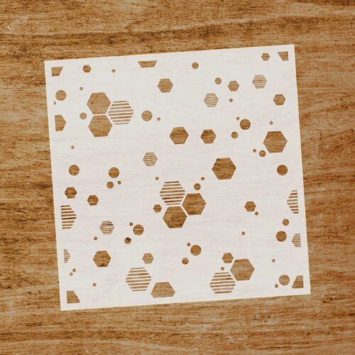 Stencil Hexágonos
