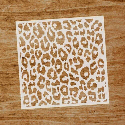 Stencil Leopardo