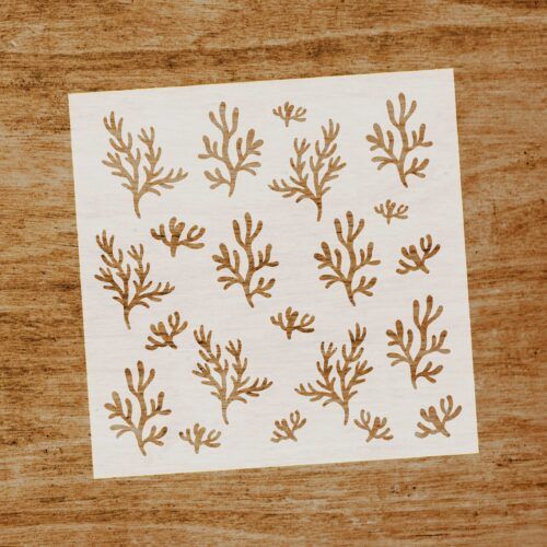 Stencil Algas