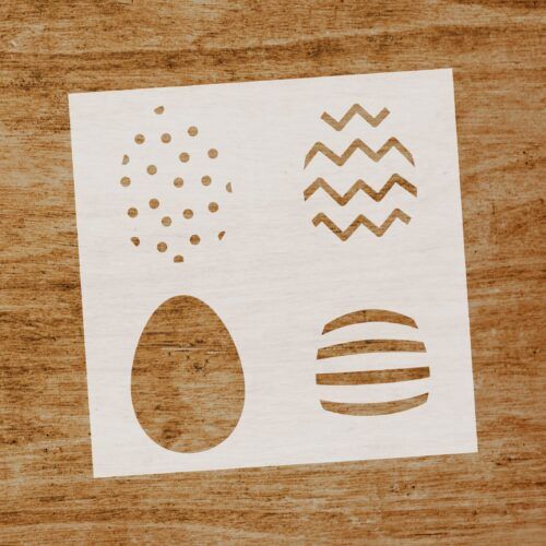 Stencil Huevos de Pascua