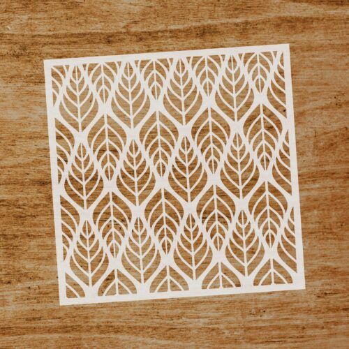 Stencil Hojas