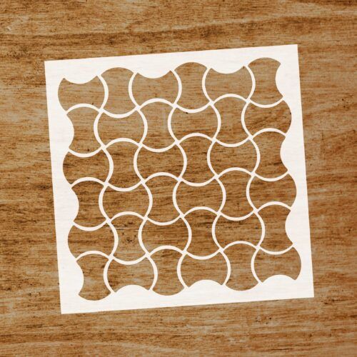 Stencil Ondas