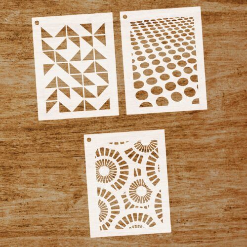 Pack 5 Stencils ATC