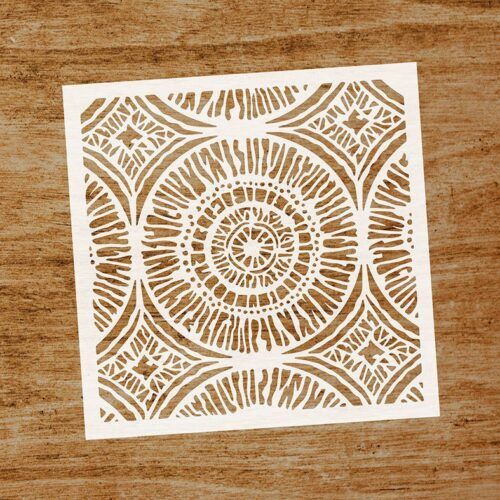 Stencil Tapiz