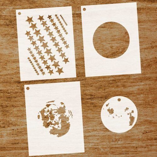 Pack Stencils ATC "Galaxia"
