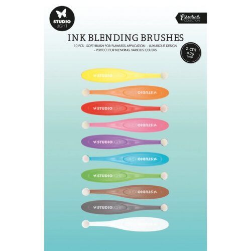 Set de brochas para Mix Media Studio Light 1 cm 10pcs