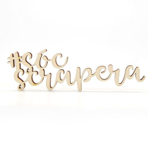 Palabra de madera - #Sóc scrapera  (Catalán)