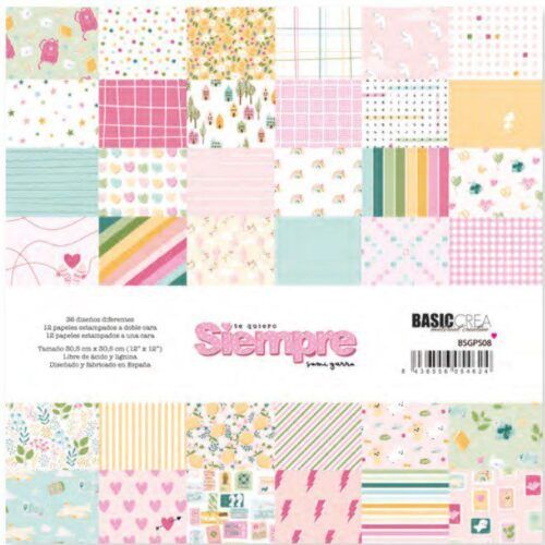 Stack 12"x12" Siempre de Sami Garra