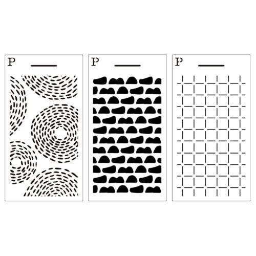 Stencils Pack 1 "Vértice" de Paperinky