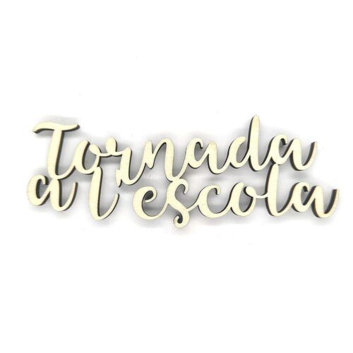 Palabra de madera - Tornada a l'escola (Catalán)